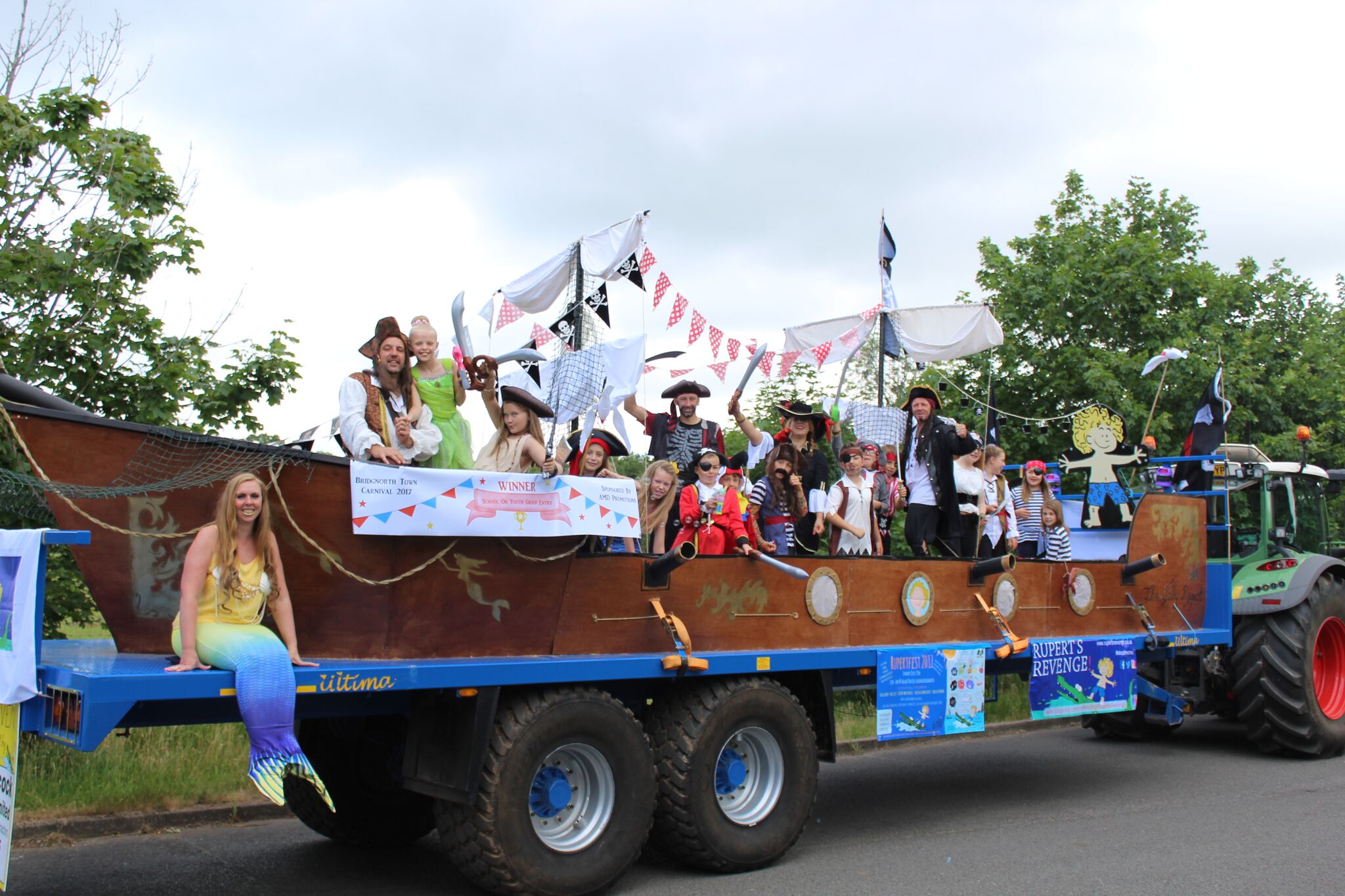 Pirates win big at the Carnival Rupert's Revenge